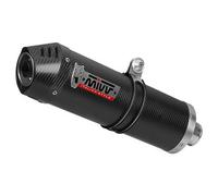 MIVV Oval Exhausts Stainl. steel, black, carbon or titanium
