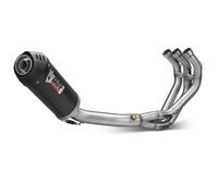 Mivv Oval Yamaha Tracer 900/gt/fj-09 2013-20 Y.049.l3c Homologated Full Line System Silver Homologated