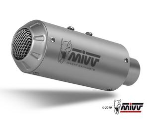 MIVV SPORT MK3 STAINLESS STEEL SILENCER FOR APRILIA TUONO V4 1100 2018-2020