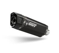 MIVV SR-1 BLACK STEEL COMPLETE EXHAUST SYSTEM FOR SUZUKI GSX-8R / GSX-8S 2025-20