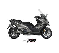 Mivv Sr-1 Kymco Ak550 2021-24 O.011.lr1tb Homologated Slip On Muffler Silver Homologated