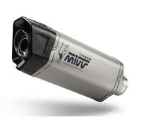 MIVV SR-1 exhaust system with EG-BE Titanium / Stainless steel