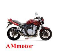 Mivv Suzuki Gsf 650 Bandit 2009 09 Exhaust Suono Black Motorcycle Silencer