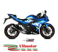 Mivv Suzuki Gsx 250 R 2018 18 Exhaust Silencer Delta Race Black Motorcycle