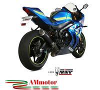 Mivv Suzuki Gsx-R 1000 2017 17 Exhaust Motorcycle Silencer Slip-On Gp Pro Black