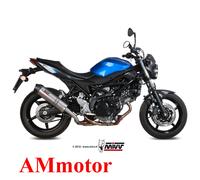 Exhaust SUZUKI SV 650 2022 2023 MIVV Oval Titanium CC