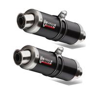 MIVV Exhaust GP for Triumph Speed Triple 1050 – Steel Black – AT.016.LXB (2016–2018)