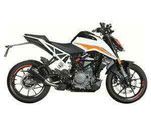 MIVV X-M1 Silencer S/O BL - 125/390DUKE 21-23