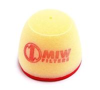 MIW Motorcycle Air Filter, compatible with/replacement for Kawasaki 65 KX 2000-2013, 80 KX 1983-1988, 80 KX RA 1989-2000, 80 KX RB 1989-2000, 85 KX RA 2001-2013, 85 KX RB 2001-2013, 100 KX 1995-2015