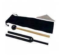 Miwayer Professional 369Hz Tuning Forks Black for Healing, Medical, and Music - Multi-Frequency Tuning Fork Kit for Sound Therapy, Meditation, Chakra Balancing