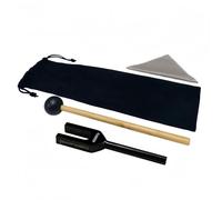 Miwayer Professional 4096Hz Tuning Forks Black for Healing, Medical, and Music - Multi-Frequency Tuning Fork Kit for Sound Therapy, Meditation, Chakra Balancing