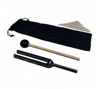 Miwayer Professional International A A440Hz Tuning Forks Black for Healing, Medical, and Music - Multi-Frequency Tuning Fork Kit for Sound Therapy, Meditation, Chakra Balancing