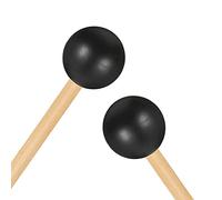 Miwayer Rubber Mallet 8/12.5/15in Drumsticks for Percussion Such as Tongue Drum, Xylophone, Glockenspiel, Handpan (12.5in)