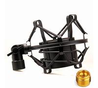Miwayer Universal Microphone Shock Mount,Most Advanced Cobweb Anti-Vibration Structure Compatible with 1.8-2.1"(48-54mm) Large Diameter Condenser Mics, Like AT 2020 USB MXL440 550 RODE NT1