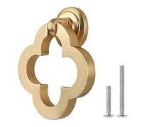 MIWUMI Gold Cabinet Knobs Cupboard Knobs Drawer knobs,Zinc Alloy Drawer Knobs,Dresser Knobs with Screws,Knobs for Dresser Drawer (8)