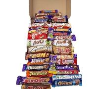 Mix 38 Delightful Different Full Size Chocolate Bars Gift Hamper Collection Choose From A Wide Range Of Premium Chocolates In Blue Box For Your Special Moments For All Occasions