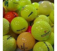 Mix-Bälle 25 Bright Mixed Lake Golf Balls - AAAA/AAA Quality, High-visibility Color, Suitable for Various Playing Conditions
