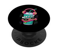 Mix It Up Dj Party Vibes Music Scene Fun PopSockets Adhesive PopGrip