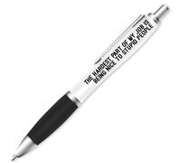 Mix & Match - Wide Range of Funny and Rude Pens (Stupid People)