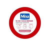Mixa Balm, 10-in-1 Cica Repair Ointment, Repairing Balm for Cracked and Rough Skin, with 40% Glycerin, Urea and Allantoin, Suitable for Slugging and Foot Care, 150ml
