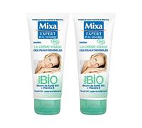 Mixa Bio Face Cream for Sensitive Skin 100ml (Pack of 2)