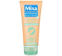 Mixa Bio Intensive Nourishing Hand Cream for Dry Hands and Fragile Nails with Organic Apricot Oil, 100 ml, Pack of 2