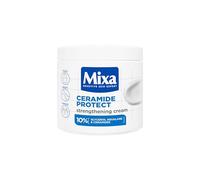 Mixa Body Cream, Ceramide Protect, Strengthening Cream, Body Moisturiser for Very Dry, Sensitive Skin, with 10% Glycerin, Squalane & Ceramides, Fragrance-Free, 400ml