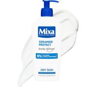 Mixa Body Lotion, Ceramide Protect, Moisturiser for Dry Skin, Enriched with 6% Glycerin, Lipids & Ceramides, Fragrance Free, Hypoallergenic Formula, 48H* protection against dryness, 400ml