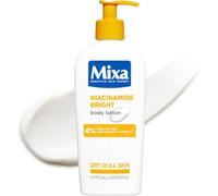 Mixa Body Lotion Niacinamide Bright For Dry Dull Skin Radiance 400ML | With 4% Shea Butter Niacinamide and Vitamin C, Boosts Radiance and Illuminates Skin, 48H Hydration, Hypoallergenic Lotion