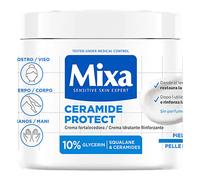 Mixa Body Cream, Ceramide Protect, Strengthening Cream, Body Moisturiser for Very Dry, Sensitive Skin, with 10% Glycerin, Squalane & Ceramides, Fragrance-Free, 400ml