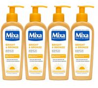 Mixa FOUR PACK Bright & Bronze Gradual Tanning Body Lotion 250ml