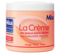 Mixa Intensive - Face, Body, Hand Cream - For Extra-Dry Skin - 100% Vegetable Oils - Hypoallergenic - 400ml