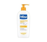 Mixa Moisturising Body Lotion for Dry and Dull Skin, Hydrated Skin for 48H, Radiant and Even, with 4% Niacinamide, Vitamin Cg and Shea Butter, Niacinamide Bright, 400 ml
