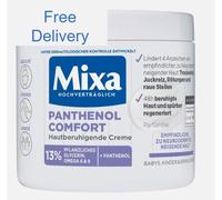 Mixa Panthenol Comfort Soothing Cream/for Dry,Sensitive,itchy,atopic skin,400ml