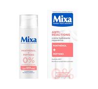 MIXA Panthenol Peptide Anti-Reaction Cream for Reactive Skin 50ml | Repairs skin barrier 4 hours, 48 hours of intense moisture, no perfume, no alcohol, non-comedogenic, hypoallergenic