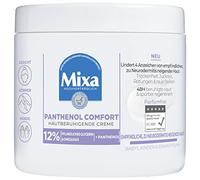 Mixa Panthenol Skin Soothing Cream with Panthenol, Care Cream for Dry, Sensitive and Neurodermatitis-Prone Skin, Wound Healing Cream for Redness and Itching, Panthenol Comfort, 400 ml