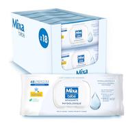 Mixa Physiological Soothing Baby Wipes, Pack of 48 Wipes