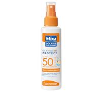 Mixa sun spray for sensitive skin - protection SPF 50+ UVA, UVA, UVB - sensitive children's skin - waterproof - sand resistant - hypoallergenic, fragrance-free - 150 ml