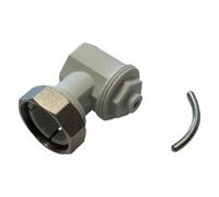 Mixabloem Angle Adapter For M30 X 1.5 Thermostat Head Flexible Radiator Valve Connector 90 Degree Installation Metal Plastic Left Or Right Side Mount Space Saving Design