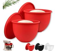 Mixaid Silicone Liners for Kitchenaid Tilt-Head 5 Qt Mixers - Mixer Attachments & Accessories - Kitchen Helper Silicone Liners for Baking and Cooking, Replacement Mixer Bowls No Longer Needed