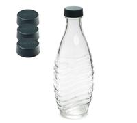 mixcover Lid suitable for SodaStream Crystal and Penguin glass bottle replacement lid closure set of 3