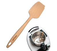 Mixcover Sustainable Wooden Spatula Suitable for Thermomix TM 5 TM 6 TM 31 for Turning Spatula Dough Scraper Mixing Spoon Cooking Spoon Vegan
