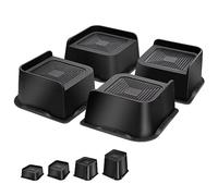 MixDora Bed Risers 2 inch Heavy Duty 4 Pack Funiture Risers L Shape Table Riser Chair Raisers Lifter for Sofas Couches Desks