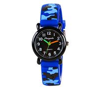Mixe Waterproof 3D Cute Cartoon Digital Silicone Wristwatches Time Teacher Gift for Little Girls Boys Kids Children ME267