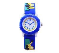 Mixe Waterproof 3D Cute Cartoon Digital Silicone Wristwatches Time Teacher Gift for Little Girls Boys Kids Children