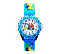 Mixe Waterproof 3D Cute Cartoon Silicone Wristwatches Time Teacher Gift for Little Girls Boys Kids Children ME259 (U)
