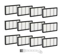 MIXEAL Replacement Parts Kit Compatible with iRobot Roomba s9(9150),s9+(9550) s9 Plus,s Series Vacuum Cleaner,12 Pack HEPA Filters,1 Pack Tool