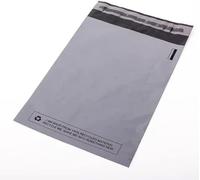 Mixed 100x Grey Mailing Bags - Assorted Postage Polythene Self Seal Parcel Plastic Envelopes - 100% Recyclable - Strong Postal Packing Packaging Shipping Bags