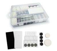 Mixed Adhesive Felt Foam Pads - 270 Pcs - Reduce Slamming Noise Protect Surfaces