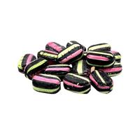 Mixed Assorted Hard Boiled Sweets 1kg Bulk Bag - Individually Wrapped Mixed Flavour Candy - Vegetarian Friendly Traditional Hard Candy (Liquorice & Aniseed)